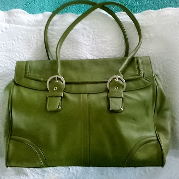 LL Bean Sandals size 8.5 / Franklin Covey Leather hand Bag - Picture 3 of 16